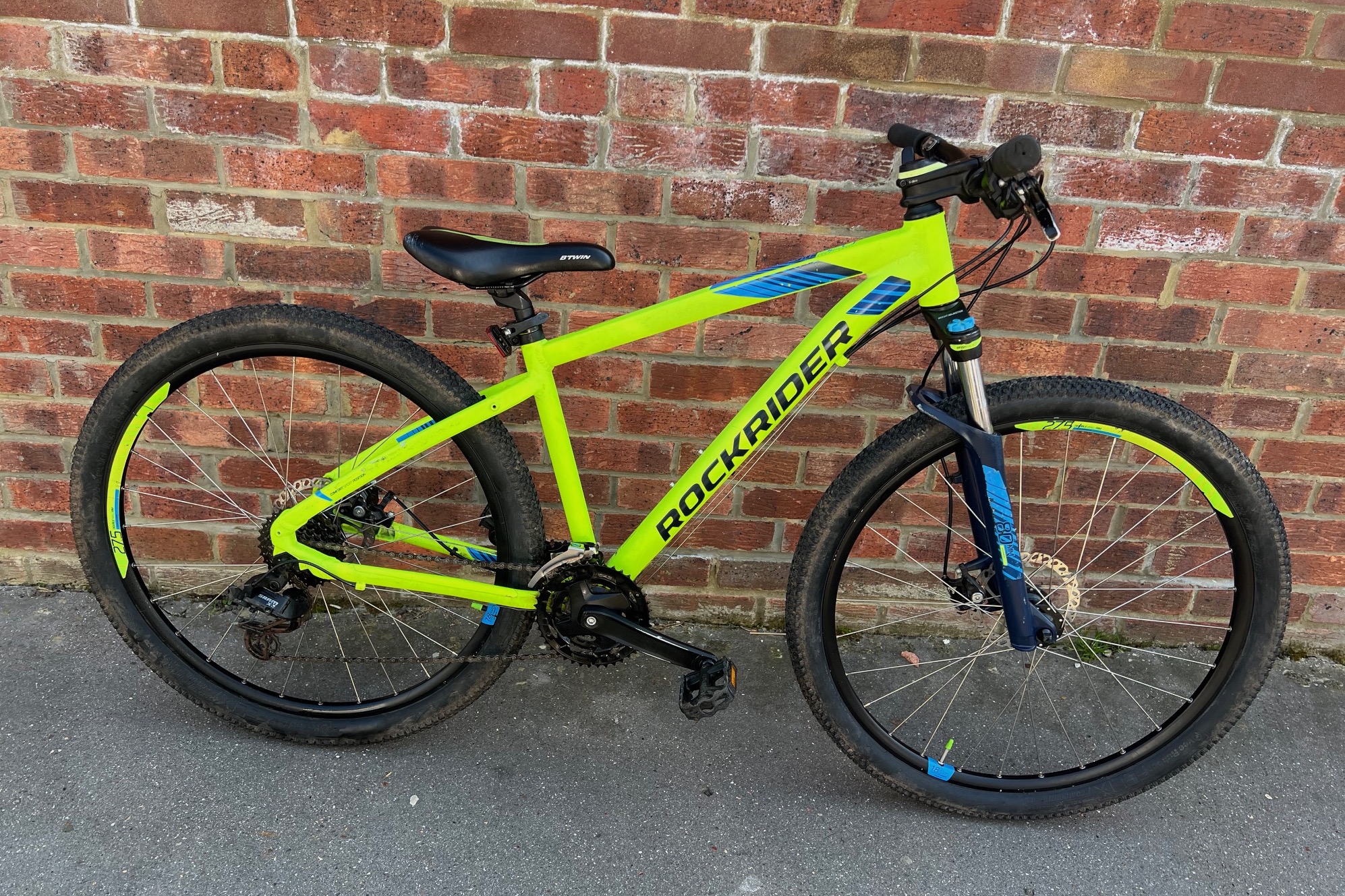 bike Btwin rockrider ST520 green ebay feb 2026 model 2018IMG_6999