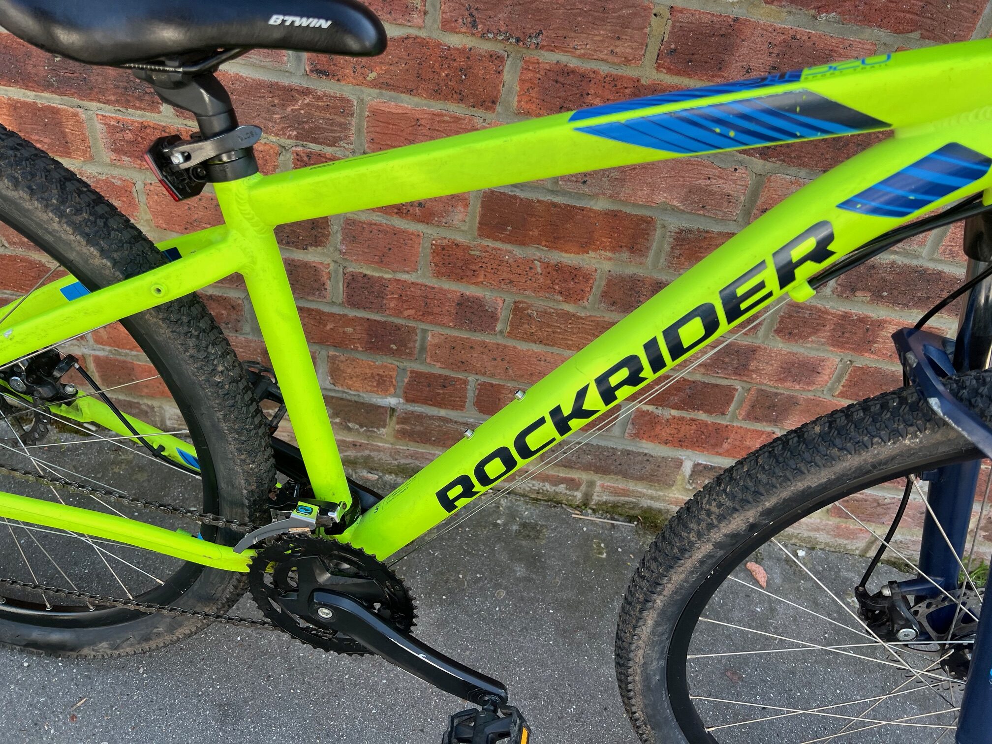 bike Btwin rockrider ST520 green ebay feb 2026 model 2018IMG_7001