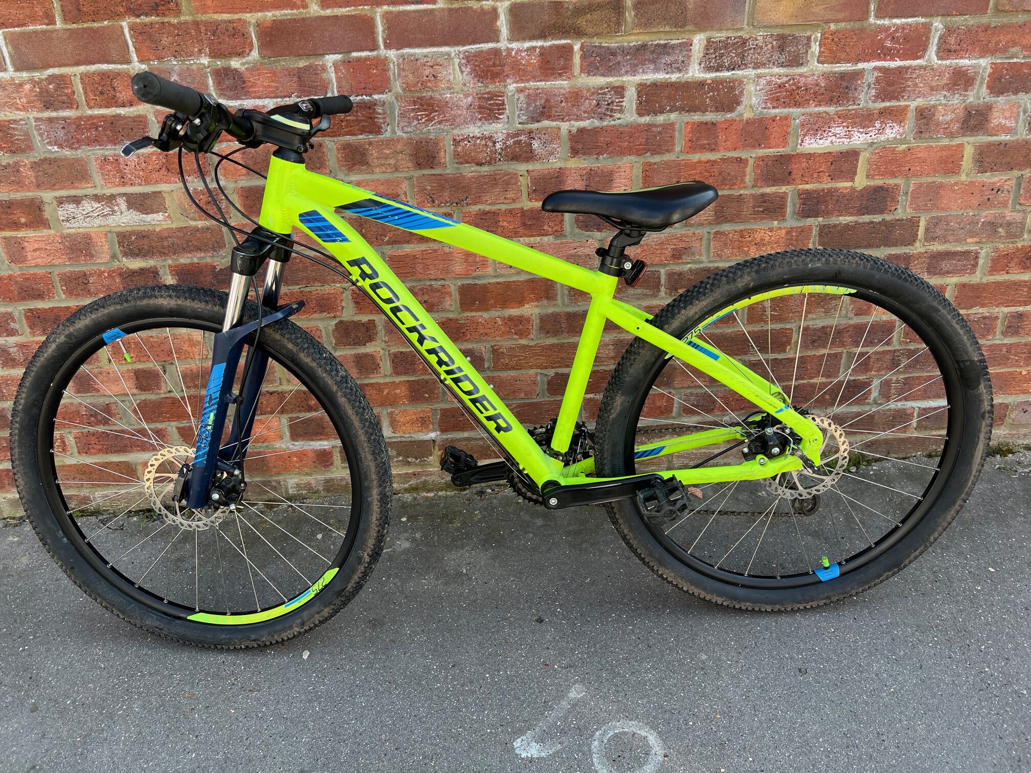 bike Btwin rockrider ST520 green ebay feb 2026 model 2018IMG_7005