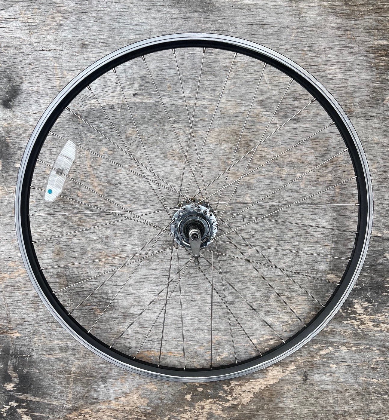 bike wheel rear shimano IMG_9059