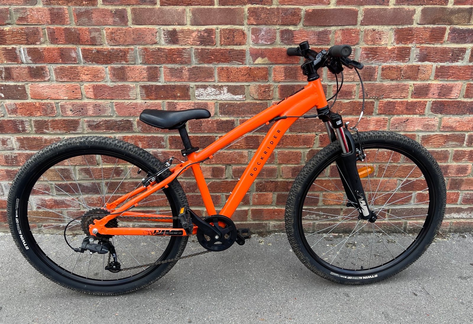 bike decathlon rockrider ST500 orange ebay august 2026IMG_9363
