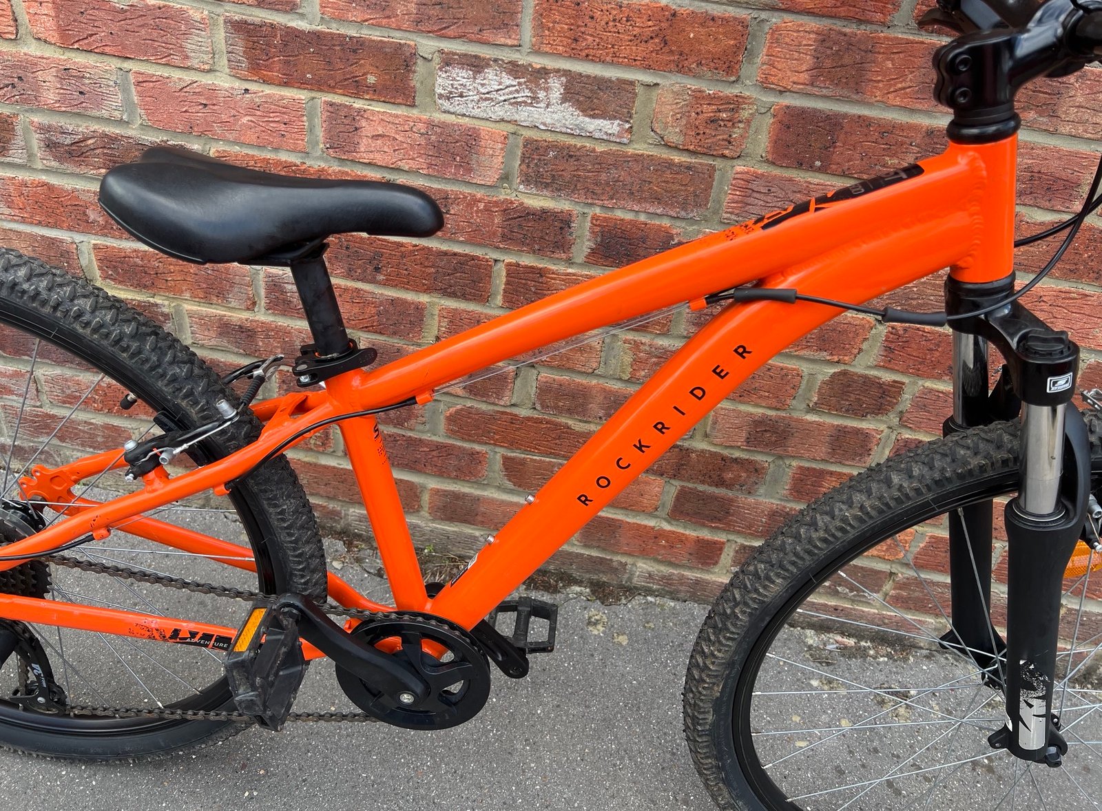 bike decathlon rockrider ST500 orange ebay august 2026IMG_9364