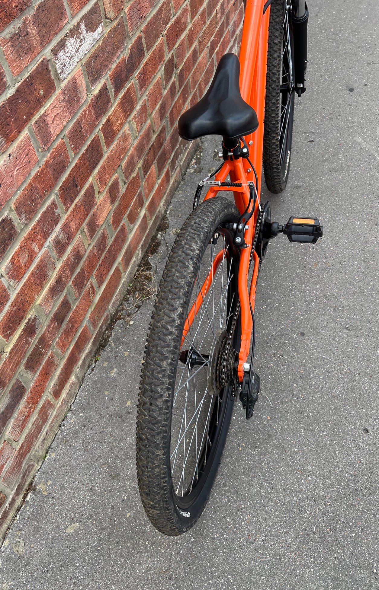 bike decathlon rockrider ST500 orange ebay august 2026IMG_9365