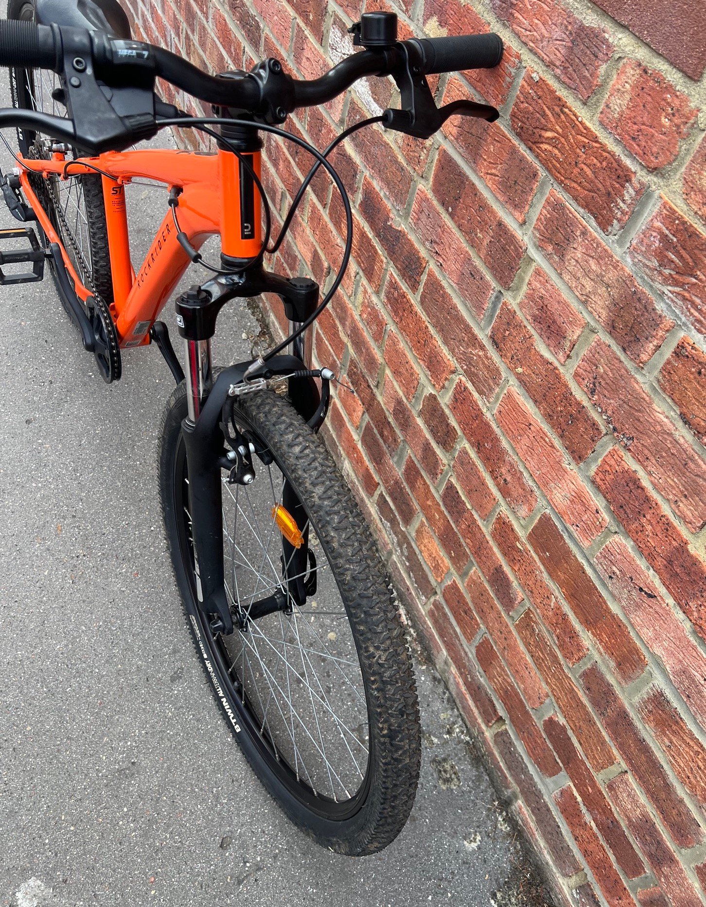 bike decathlon rockrider ST500 orange ebay august 2026IMG_9366
