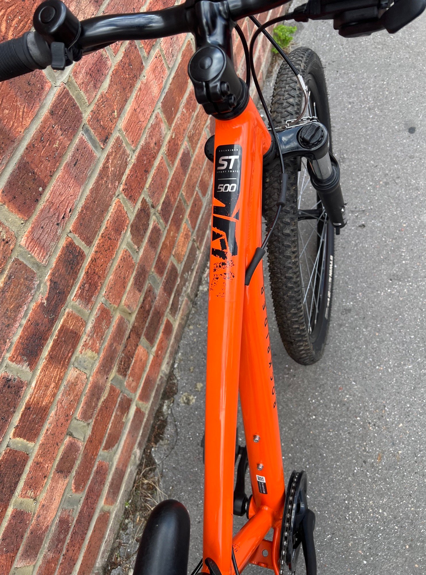 bike decathlon rockrider ST500 orange ebay august 2026IMG_9367