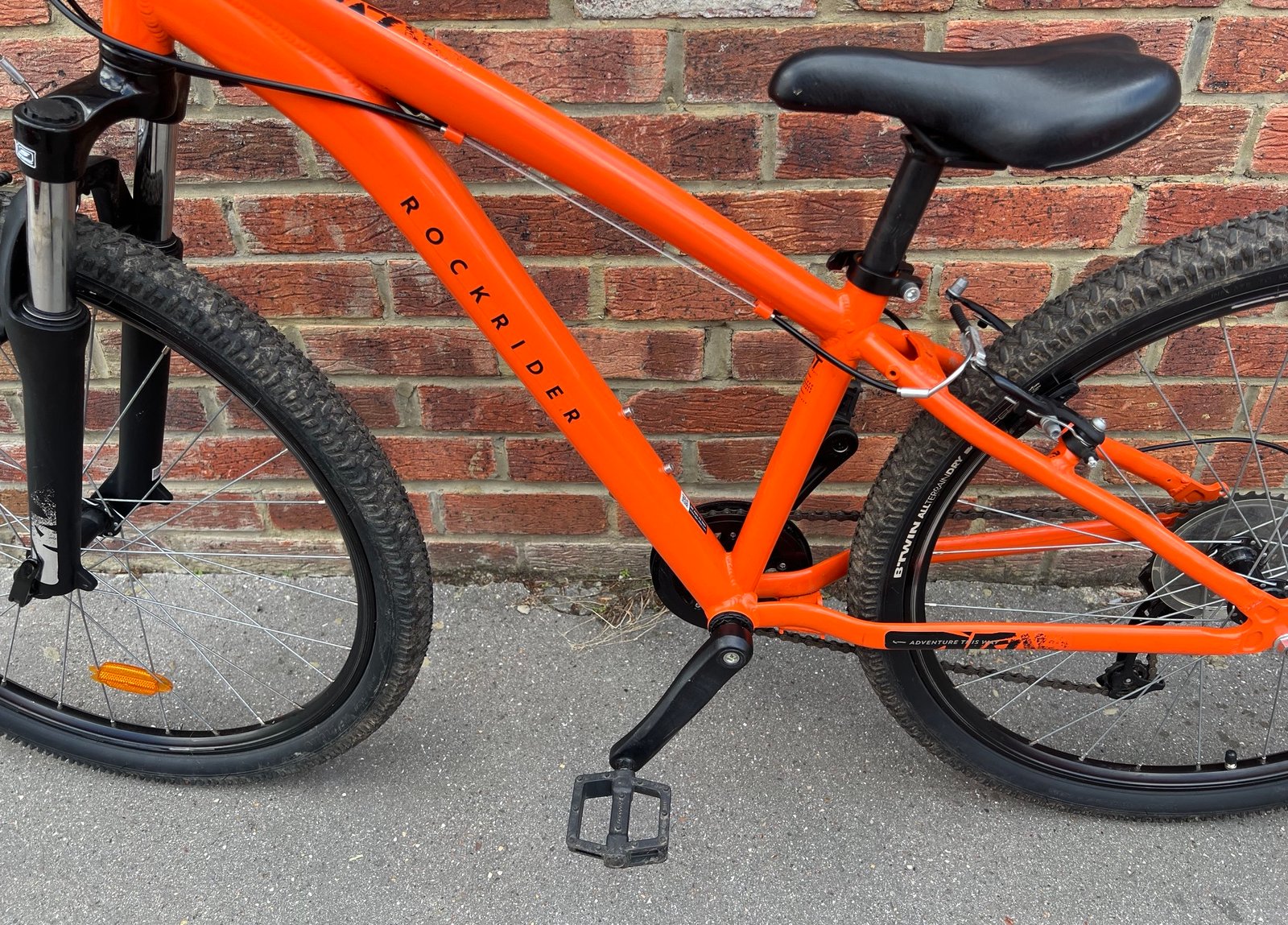 bike decathlon rockrider ST500 orange ebay august 2026IMG_9369