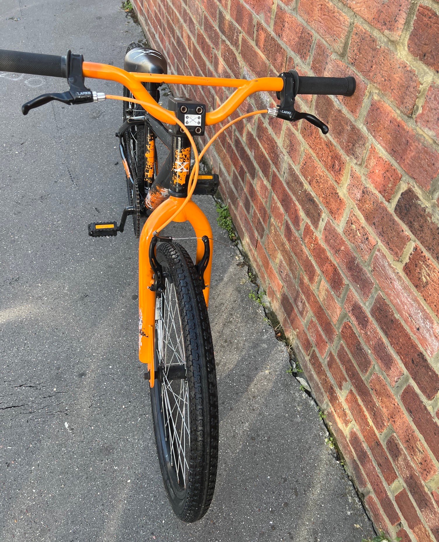 bike Xrated exile black orange BMX large wheels num 490 nov 2025bike Xrated exile black orange BMX large wheels nov 2025IMG_9930